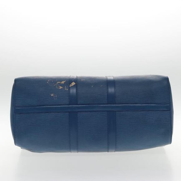 LOUIS VUITTON Epi Keepall 45 Boston Bag Blue M42975 - Picture 5 of 16